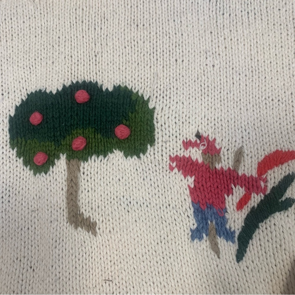 VTG Robert Scott Novelty Farm Stand Sweater - Picture 9 of 14